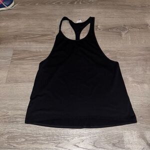 Fabletics black tank top size small